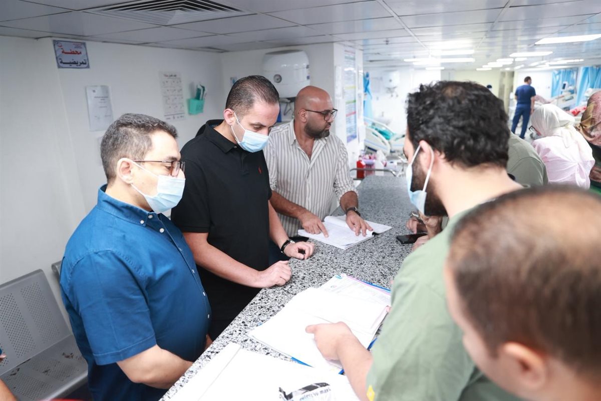 جولة نائب وزير الصحة