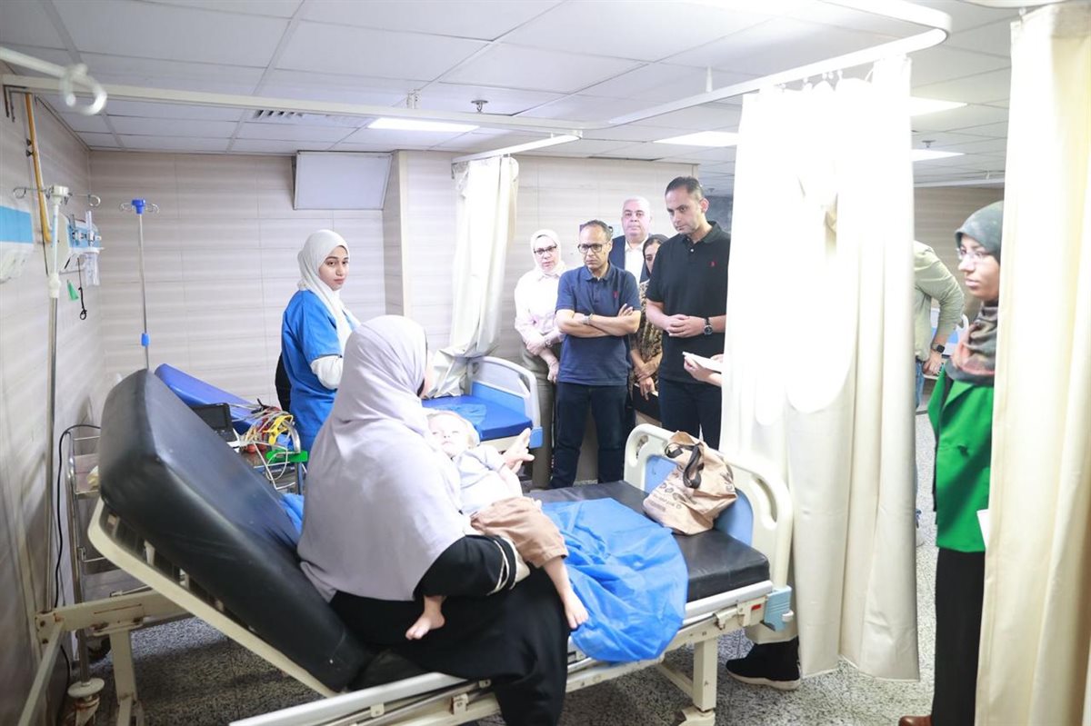 جولة نائب وزير الصحة