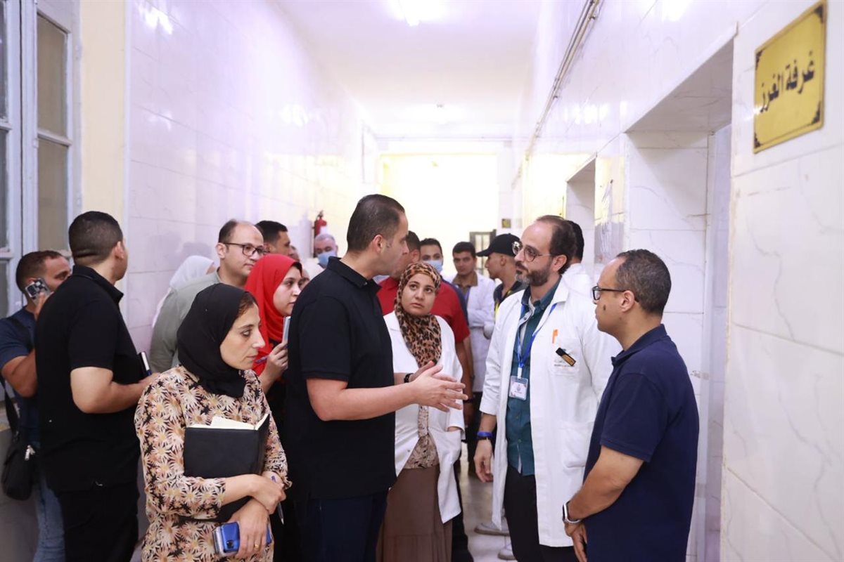 جولة نائب وزير الصحة