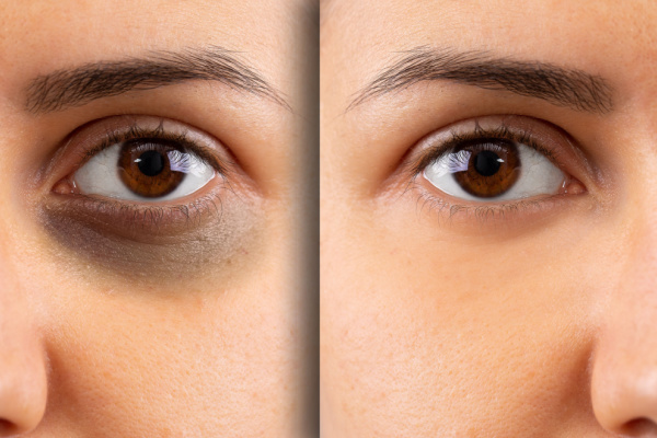 علاج الهالات السوداء تحت العين بسرعة