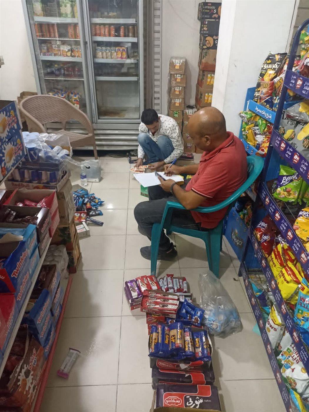 جانب من المضبوطات