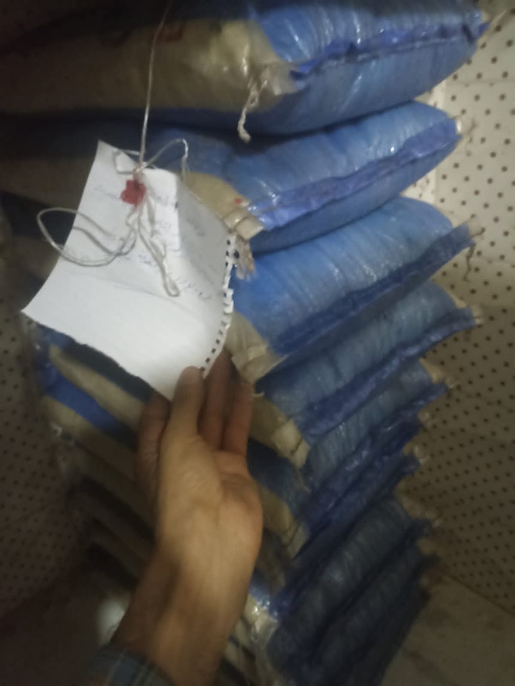 جانب من المضبوطات