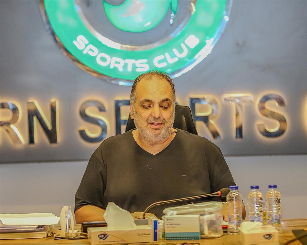 وليد دعبس رئيس مودرن سبورت 