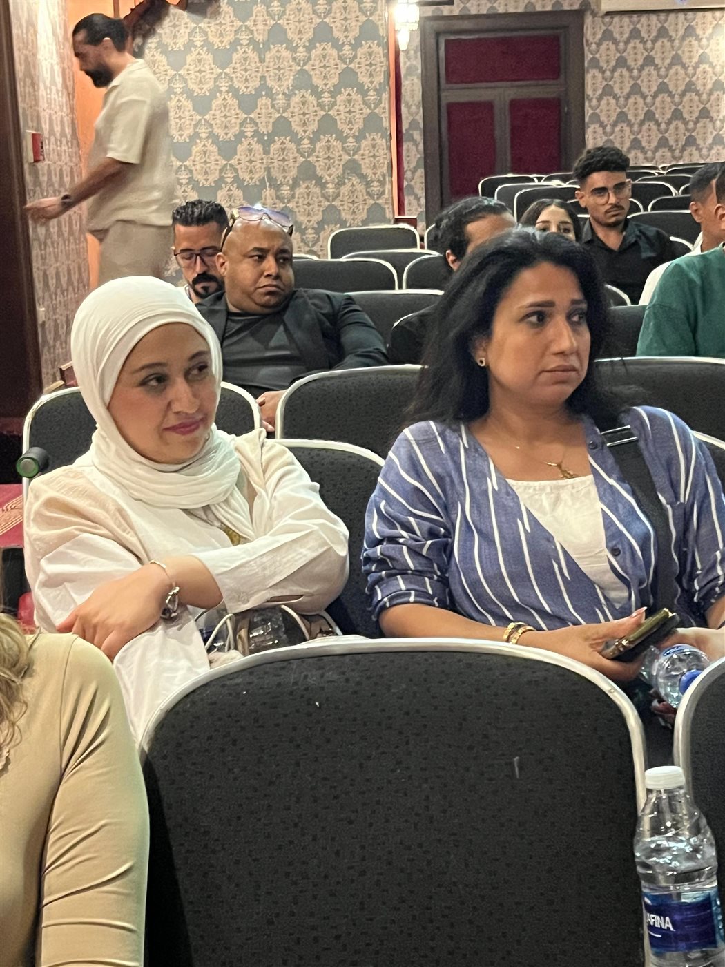 لقطات من لقاء أشرف زكي مع الفرق المستقلة