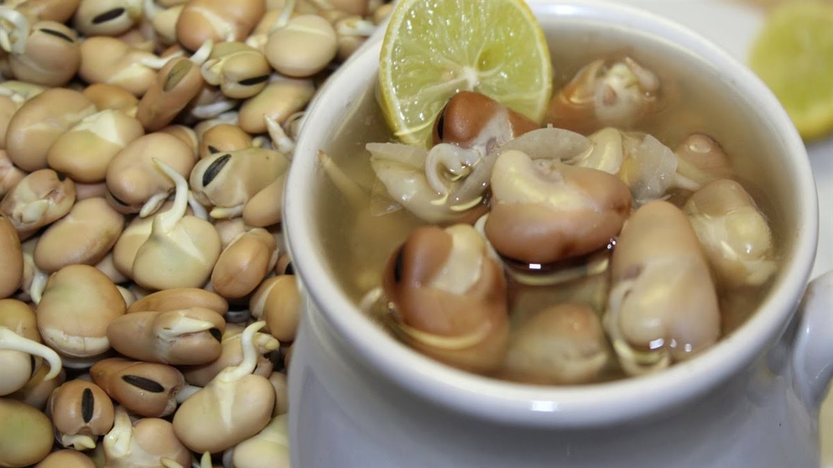 طريقة عمل الفول النابت بالطماطم