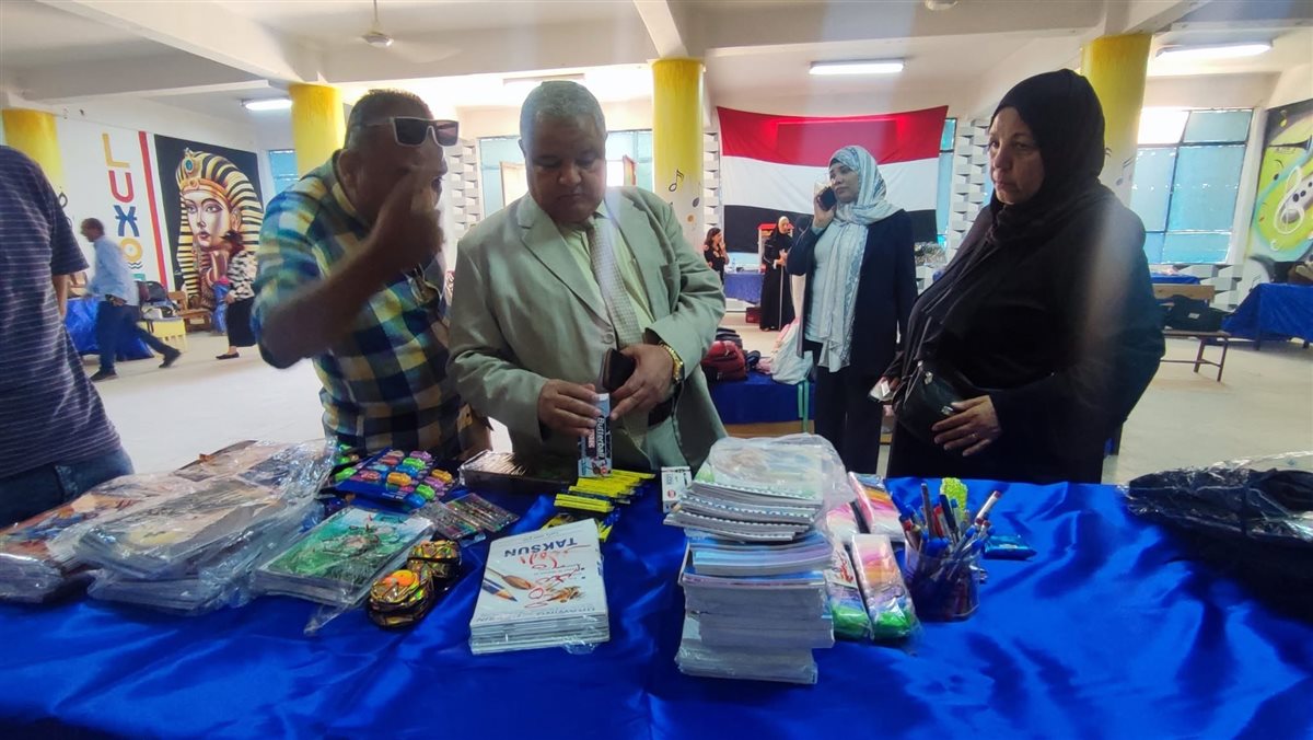 استعدادات بالأقصر لأهلا مدارس 