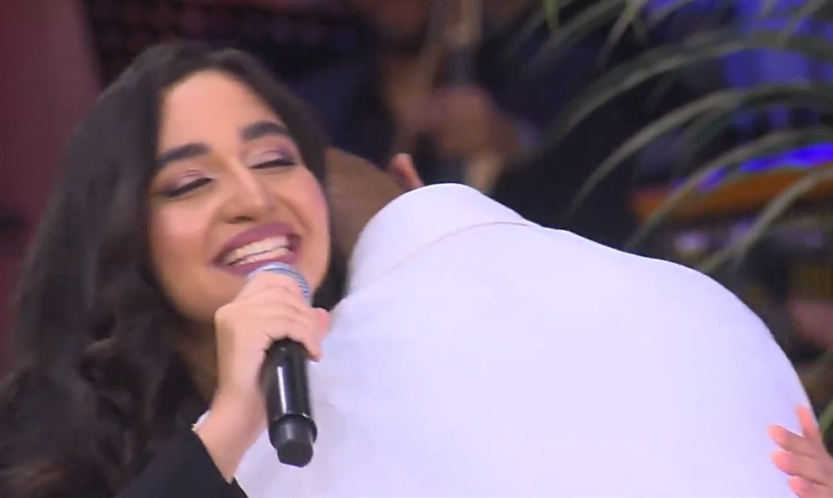 جودي ابنة أحمد سعد في برنامج منى الشاذلي