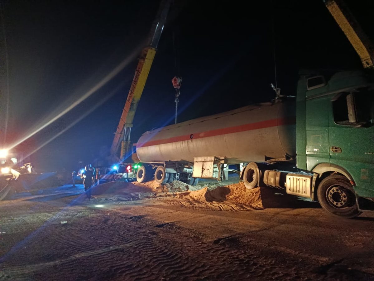 انقلاب تانك غاز 