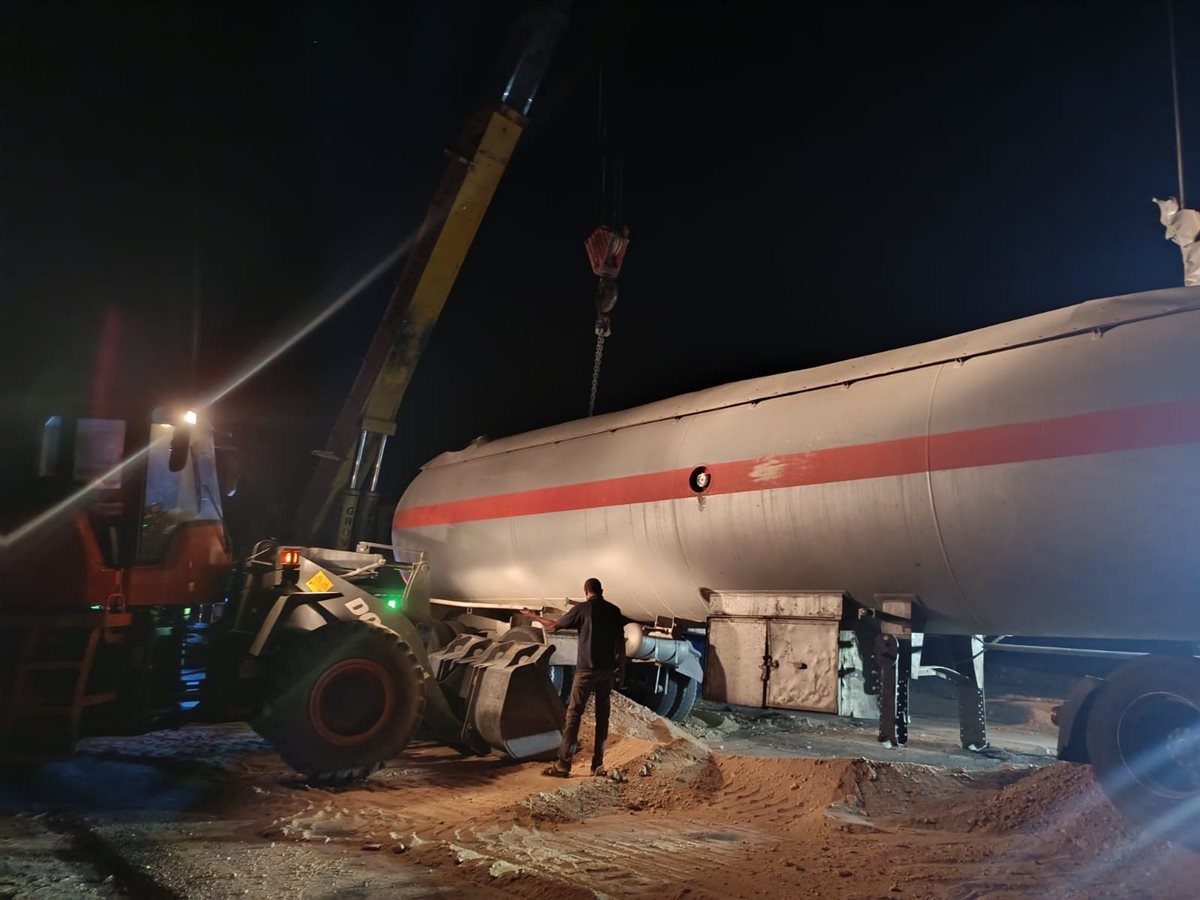 انقلاب تانك غاز 