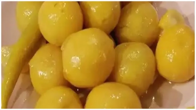 طريقة تخليل الليمون بدون حشو