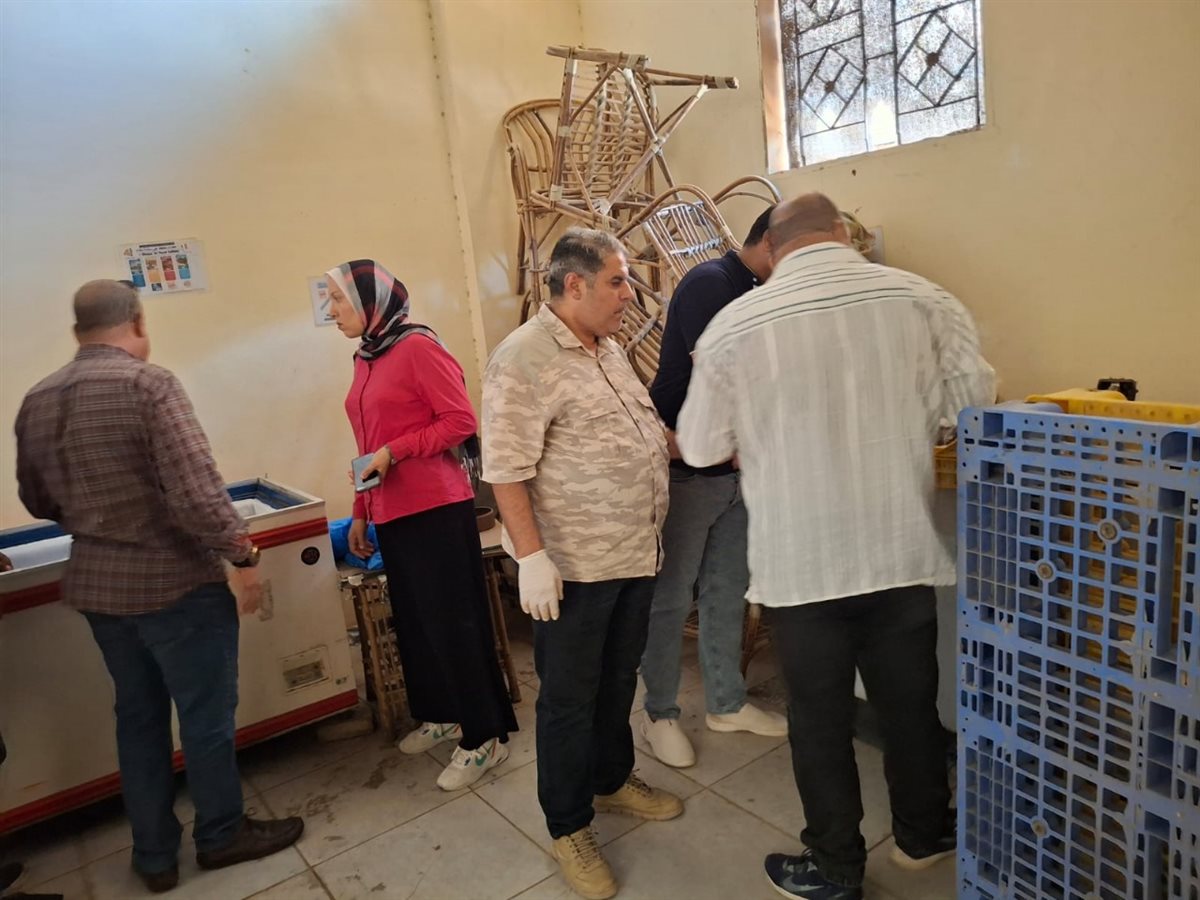 جانب من المضبوطات 