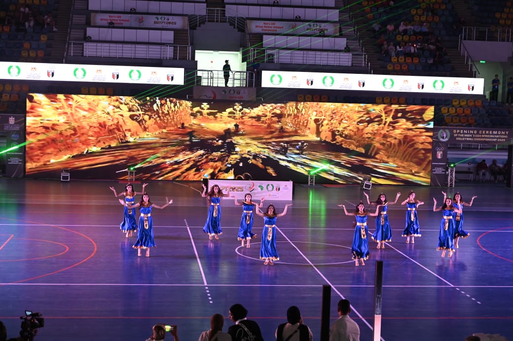 افتتاح بطولة إفريقيا للكرة الطائرة للشباب في القاهرة