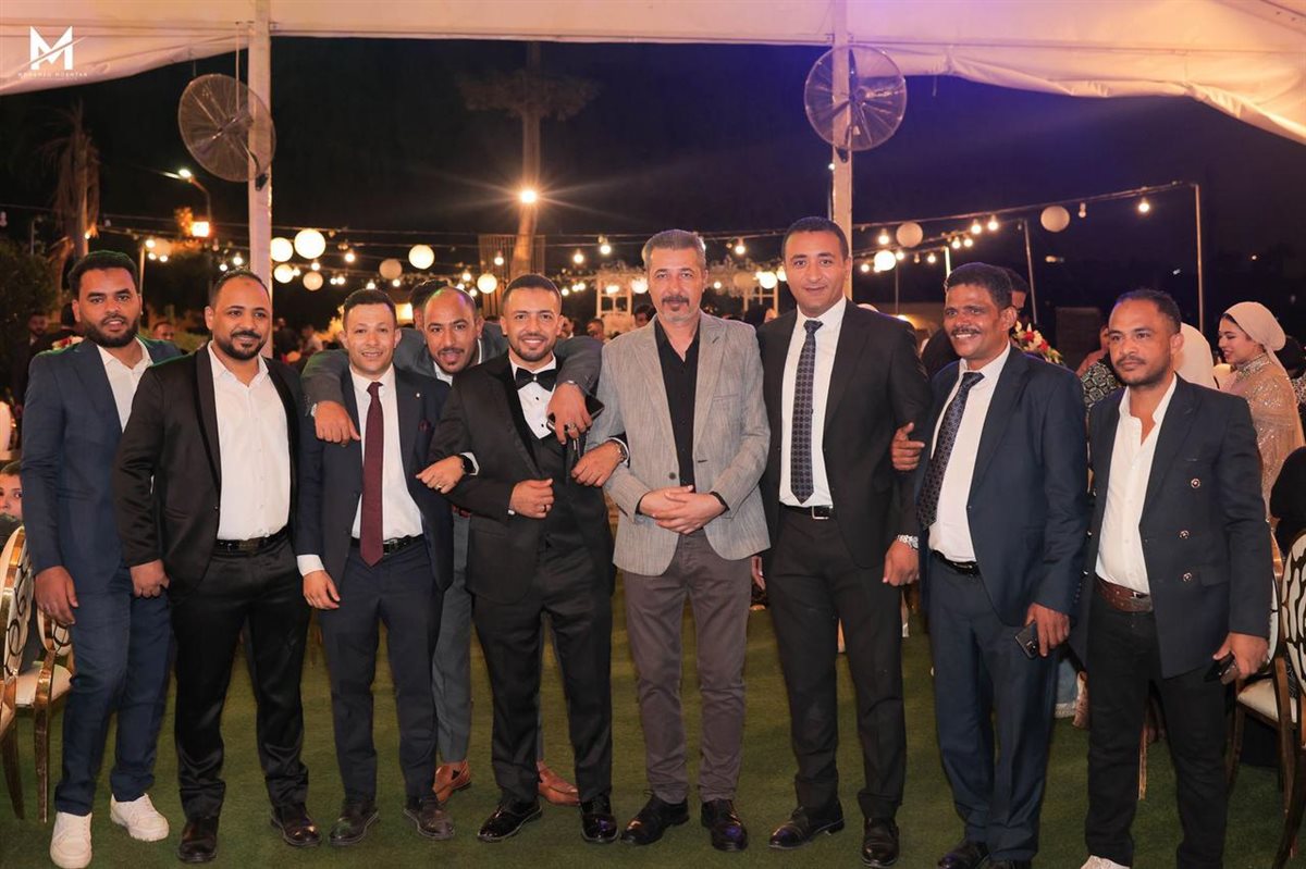 الزميل محسن سليمان يحتفل بزفافه بحضور محافظ القاهرة ومرتضى منصور ود عمرو خالد (5)