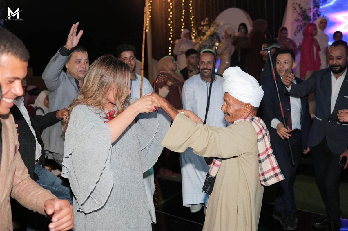 الزميل محسن سليمان يحتفل بزفافه بحضور محافظ القاهرة ومرتضى منصور ود عمرو خالد (14)