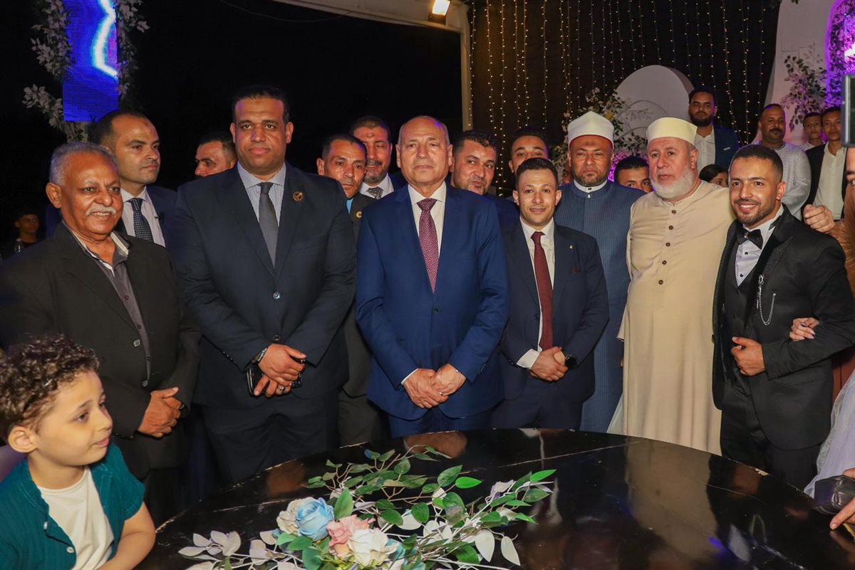 الزميل محسن سليمان يحتفل بزفافه بحضور محافظ القاهرة ومرتضى منصور ود عمرو خالد (25)