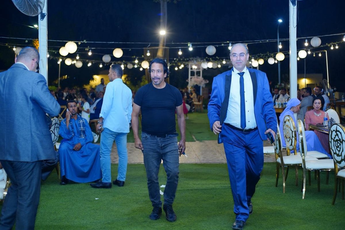 الزميل محسن سليمان يحتفل بزفافه بحضور محافظ القاهرة ومرتضى منصور ود عمرو خالد (33)