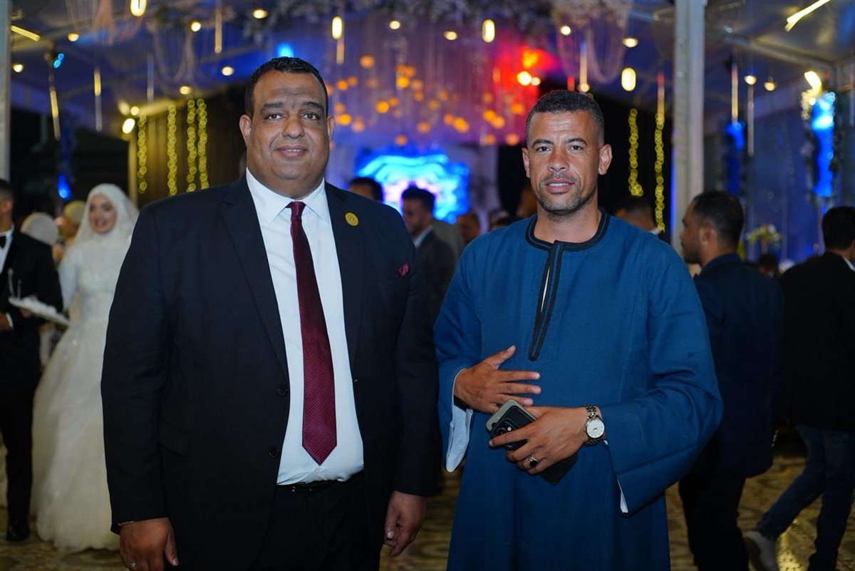 الزميل محسن سليمان يحتفل بزفافه بحضور محافظ القاهرة ومرتضى منصور ود عمرو خالد (39)