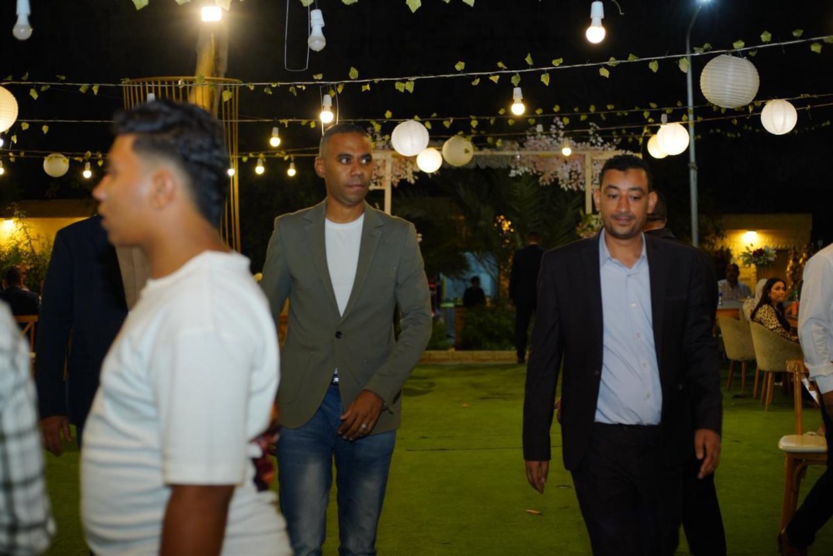 الزميل محسن سليمان يحتفل بزفافه بحضور محافظ القاهرة ومرتضى منصور ود عمرو خالد (40)