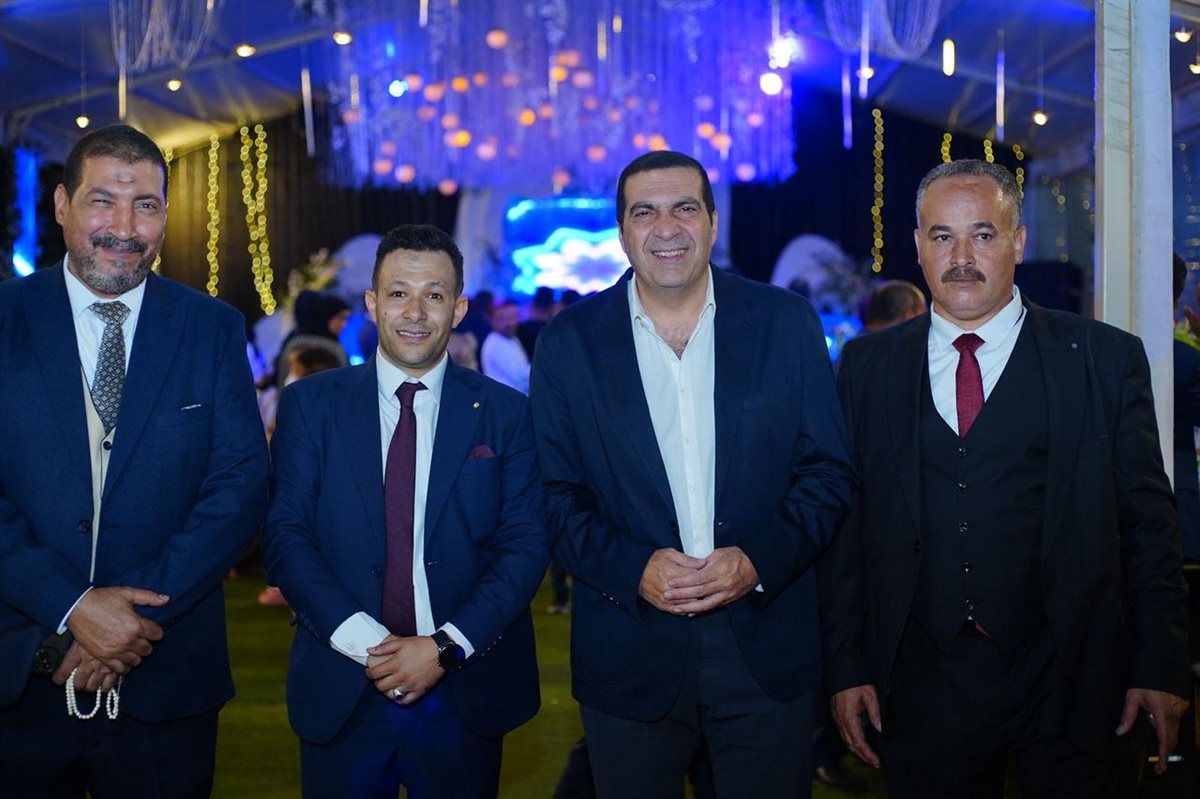 الزميل محسن سليمان يحتفل بزفافه بحضور محافظ القاهرة ومرتضى منصور ود عمرو خالد (41)