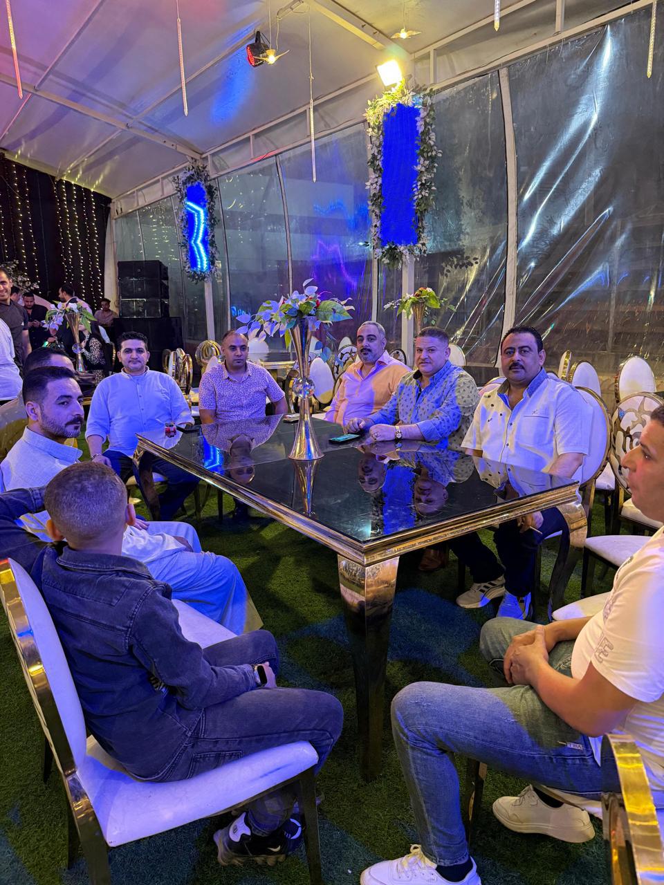 الزميل محسن سليمان يحتفل بزفافه بحضور محافظ القاهرة ومرتضى منصور ود عمرو خالد (55)
