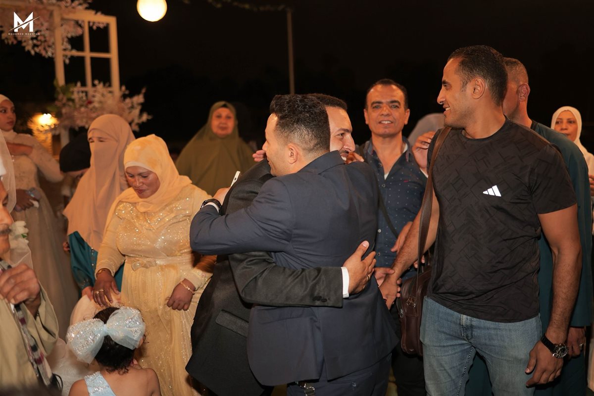 الزميل محسن سليمان يحتفل بزفافه بحضور محافظ القاهرة ومرتضى منصور ود عمرو خالد (1)