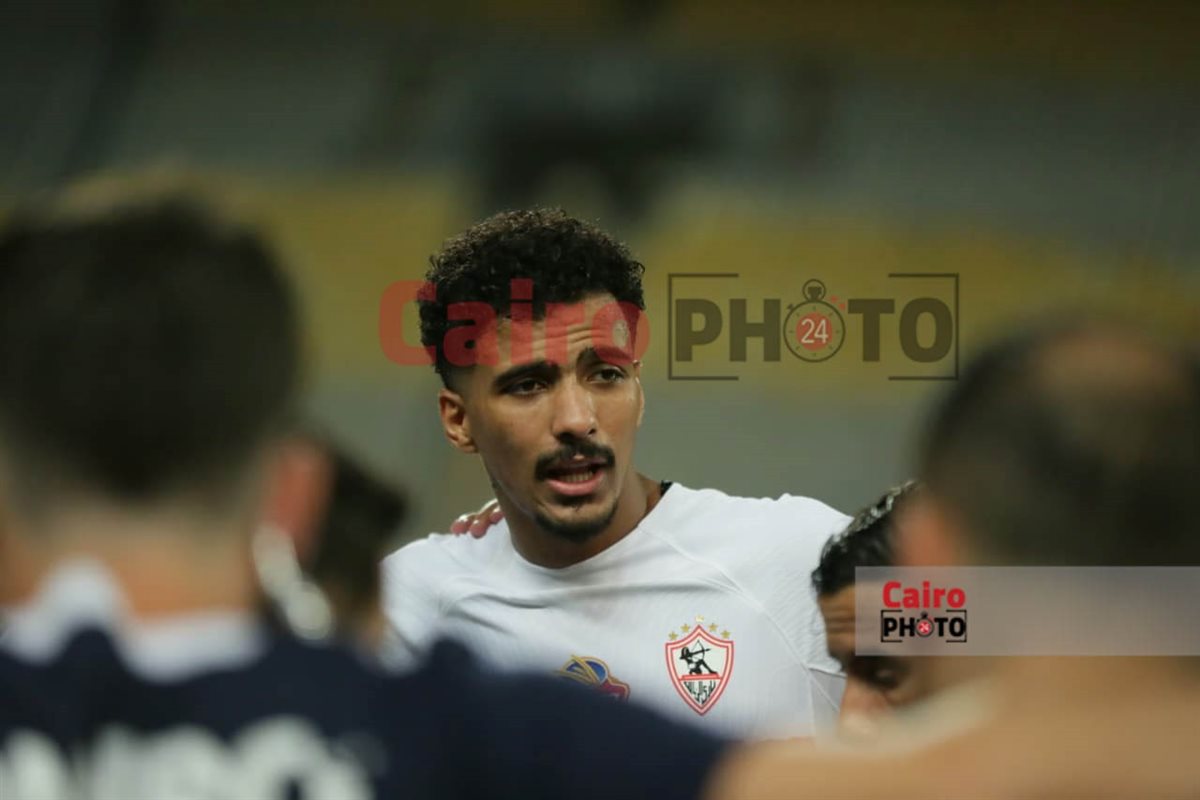 لقطات من مباراة الزمالك والمصري