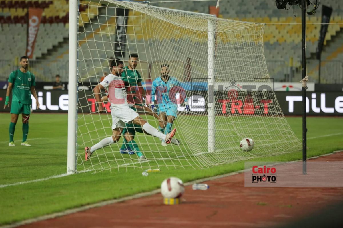 لقطات من مباراة الزمالك والمصري