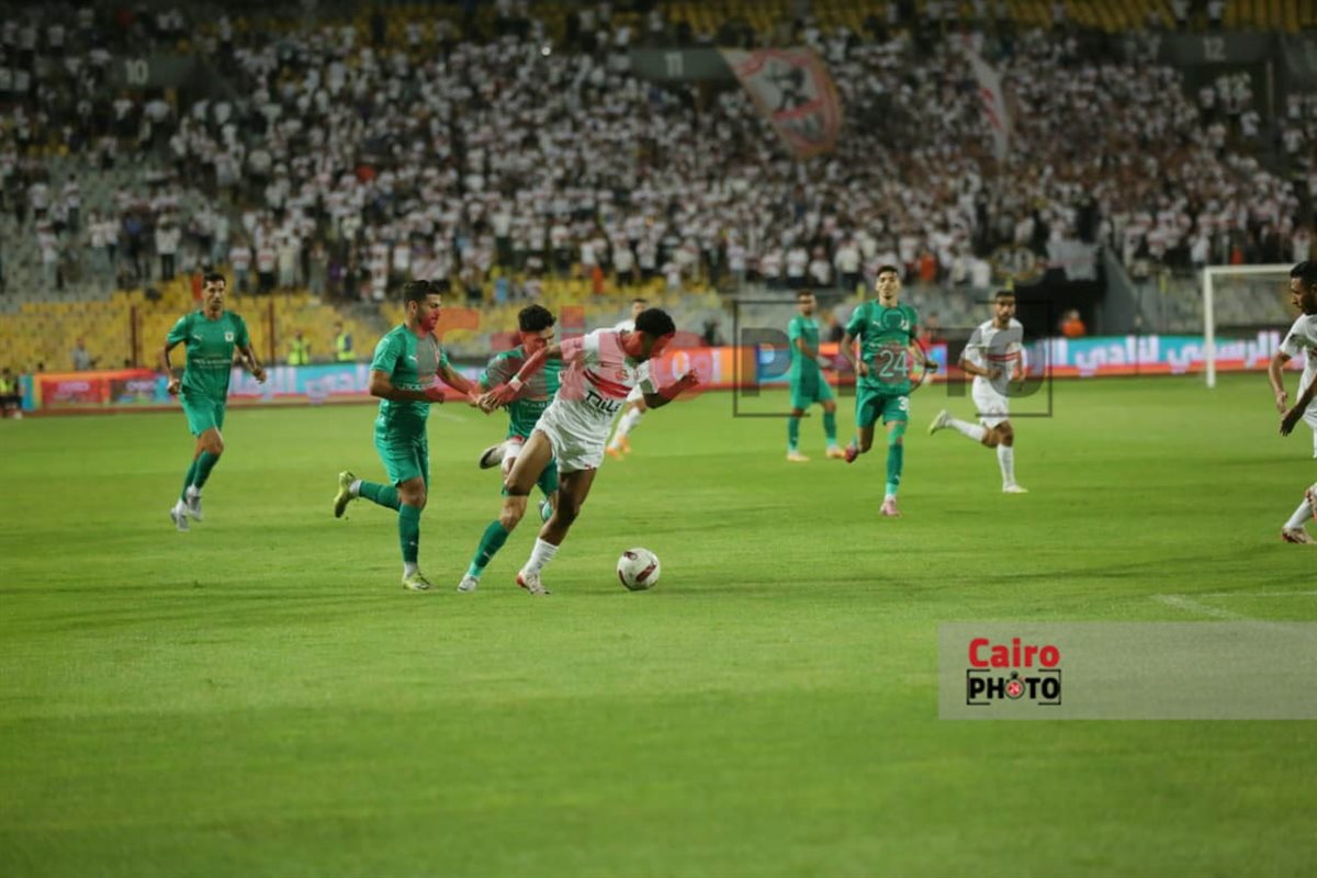 مباراة الزمالك والمصري