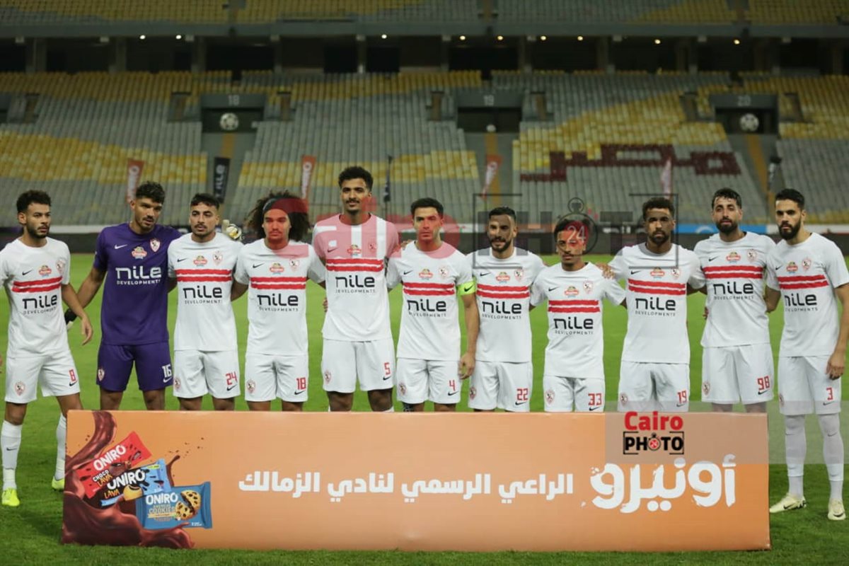 لقطات من مباراة الزمالك والمصري