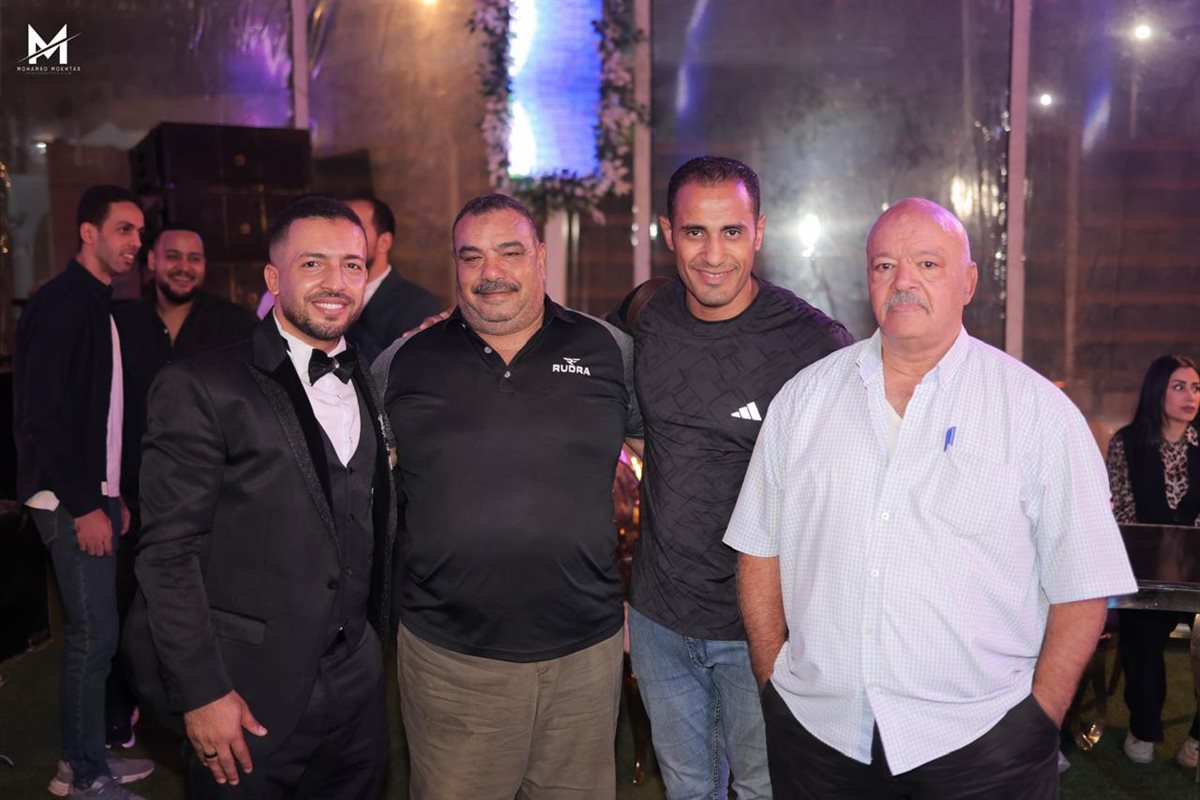 الصحفي محسن سليمان يحتفل بزفافه بحضور محافظ القاهرة ومرتضى منصور ود عمرو خالد