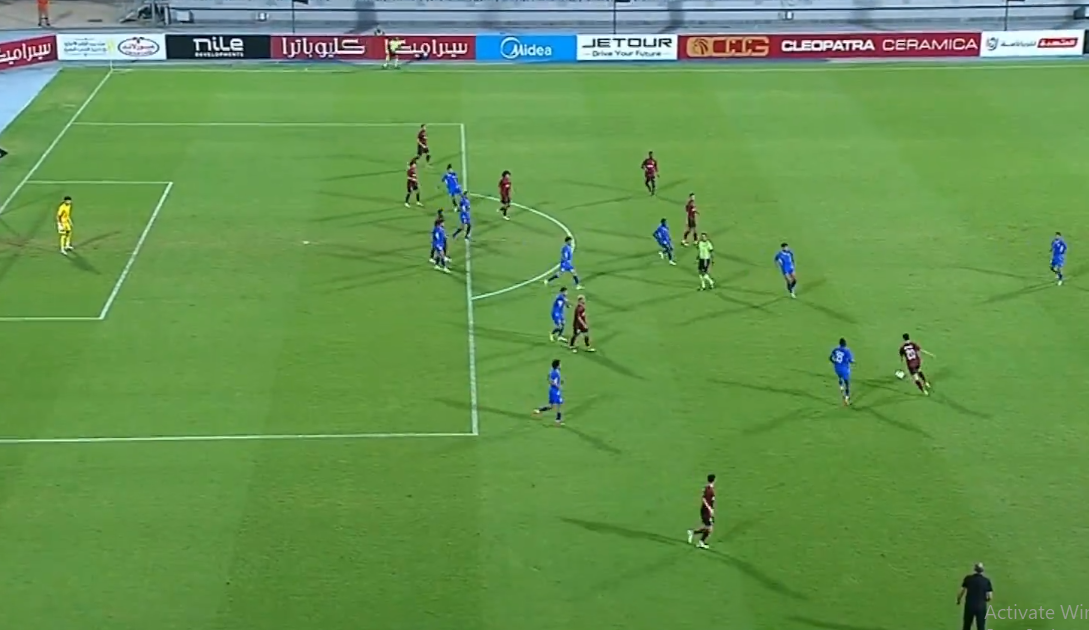 مباراة سيراميكا كليوباترا وسموحة بالدوري الممتاز 2025 - 2026