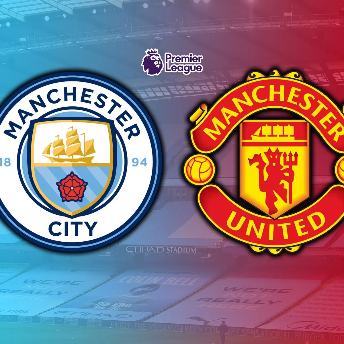<strong>مانشستر يونايتد ومانشستر سيتي</strong>