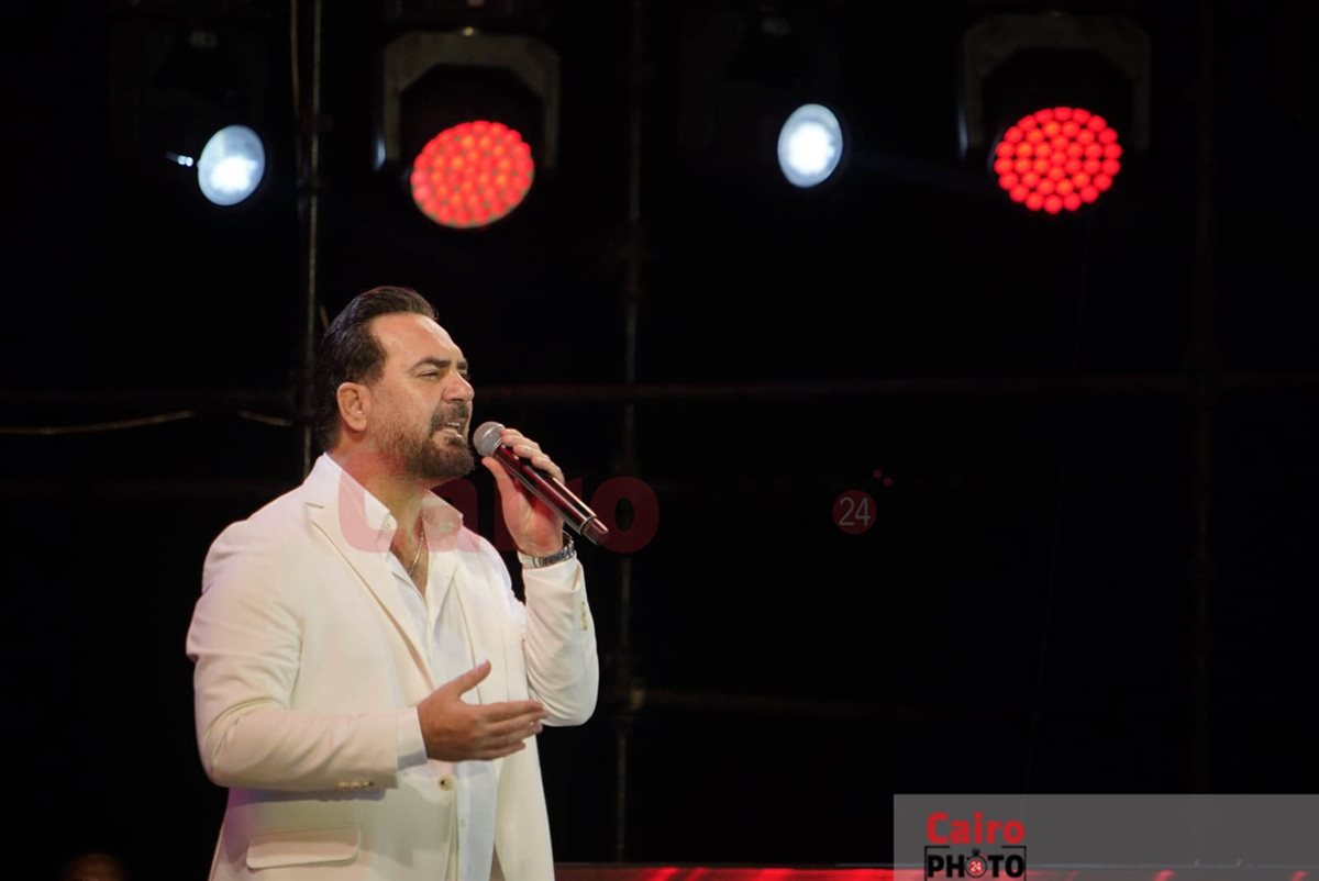 <strong>وائل جسار يشعل أجواء حفله بمهرجان مراسي “ليالي مراسي”</strong>