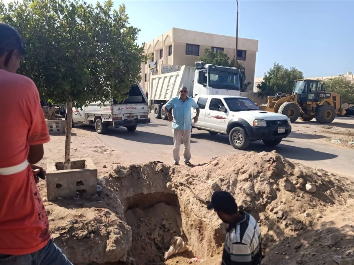 جانب من حملات النظافة