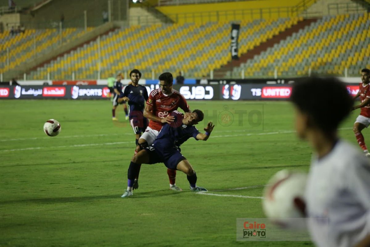 مباراة الأهلي وإنبي في الدوري الممتاز - الشوط الأول
