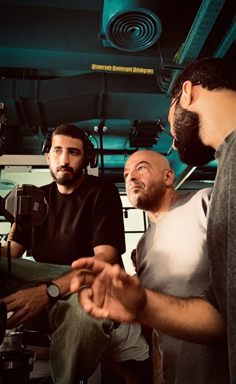 بطولة ريهام عبد الغفور وشريف سلامة.. صور جديدة من كواليس مسلسل سنجل ماذر فاذر