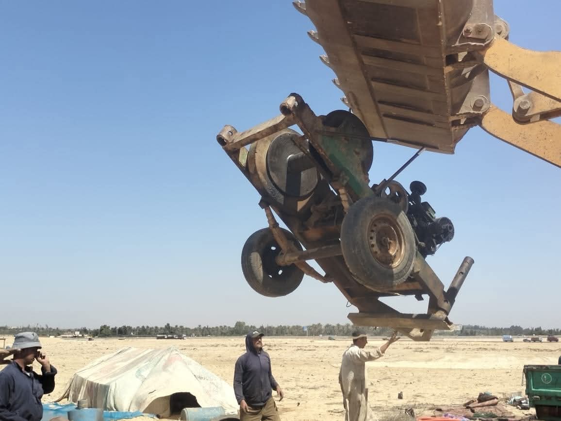 جانب من رفع المخالفات