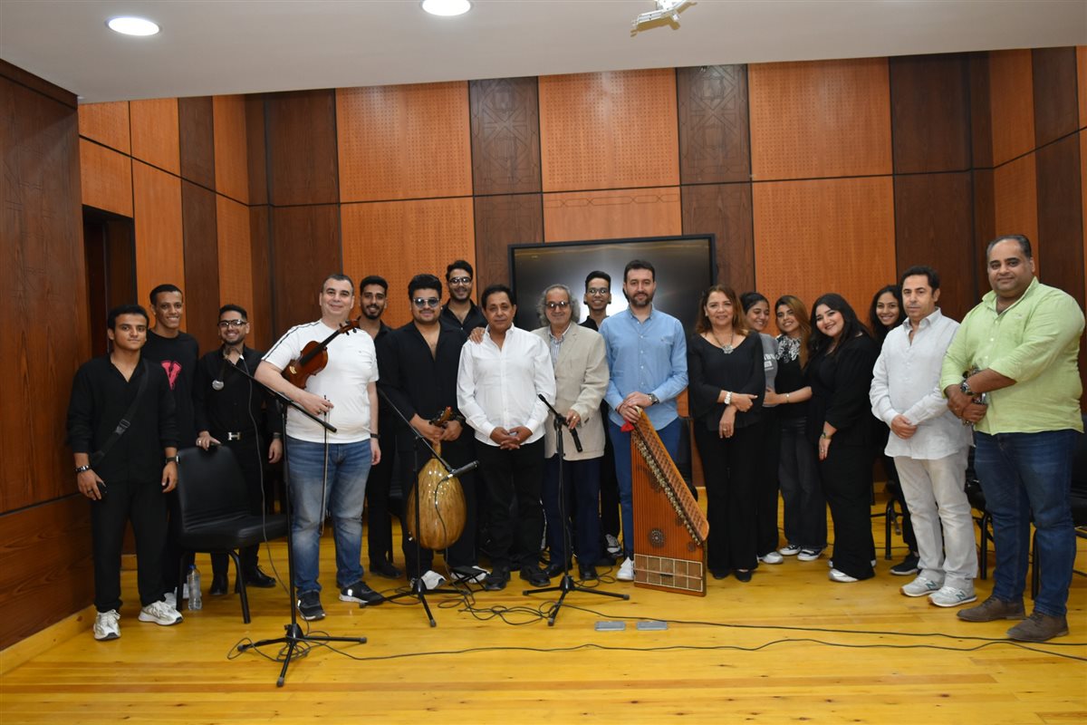 لقطات من احتفال أكاديمية الفنون باليوم المصري للموسيقى تزامنا مع ذكرى فنان الشعب سيد درويش