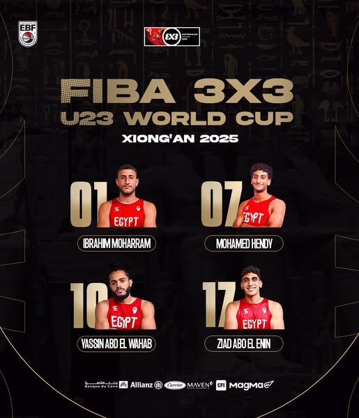 قائمة منتخب مصر لكرة السلة 3×3 
