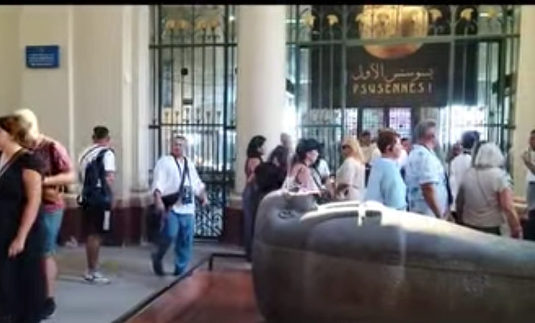 قاعة تانيس بالمتحف المصري بالتحرير