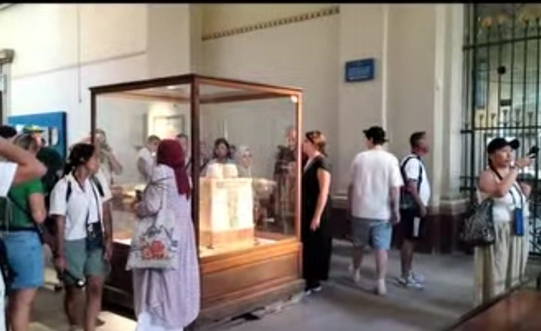 قاعة تانيس بالمتحف المصري بالتحرير