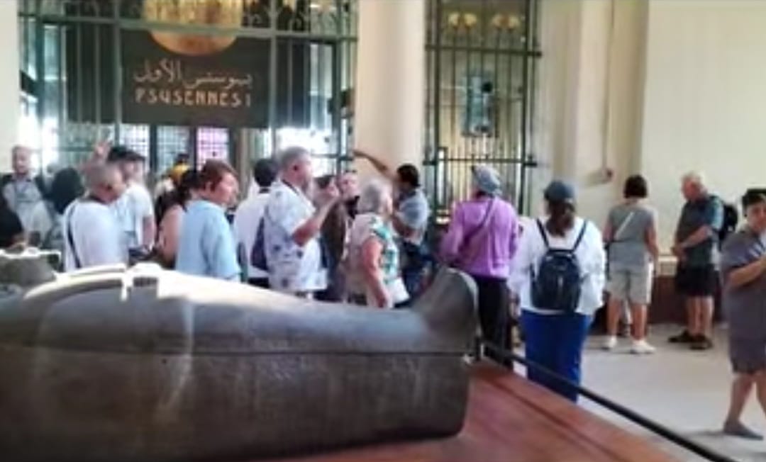 قاعة تانيس بالمتحف المصري بالتحرير