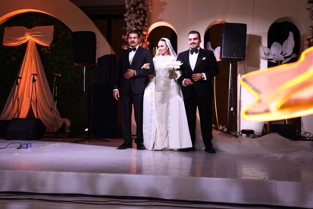 زفاف ابنة المهندس ياسر الحفناوي