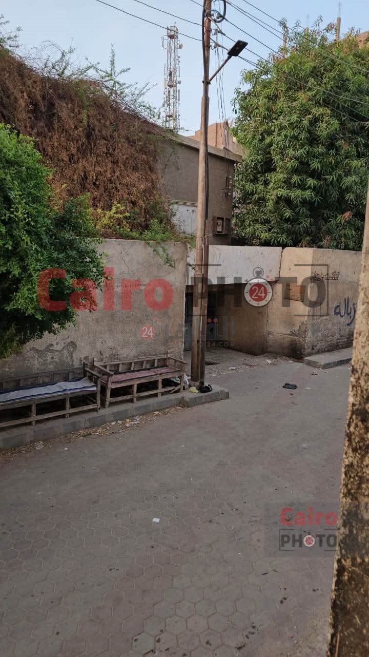 أول صور لمكان واقعة التنقيب عن الآثار في قنا