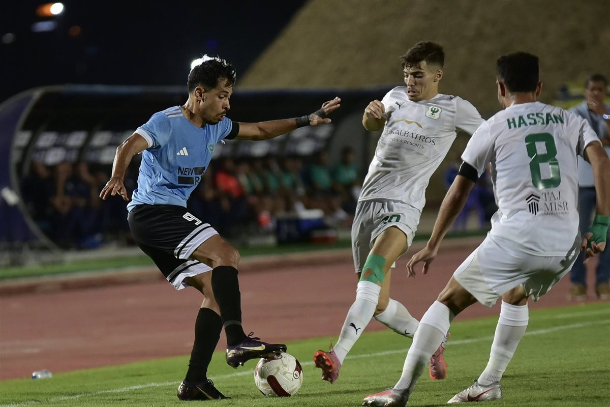 مباراة المصري وغزل المحلة