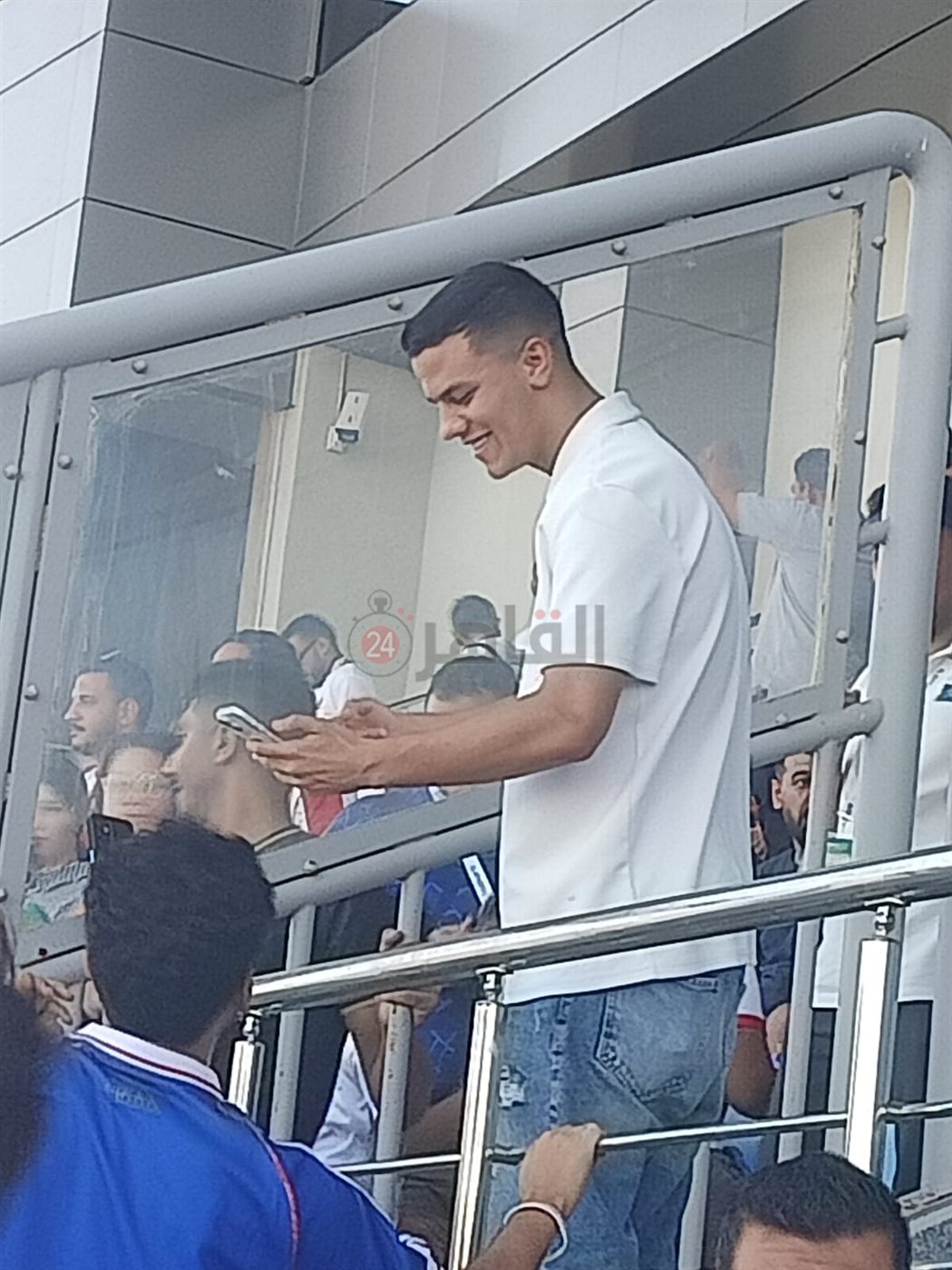 محمد شحاتة في مباراة الزمالك والإسماعيلي (1)