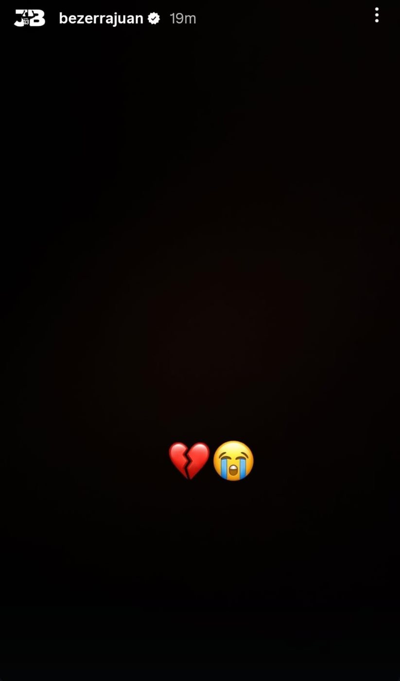  خوان بيزيرا عبر حسابه على انستجرام 