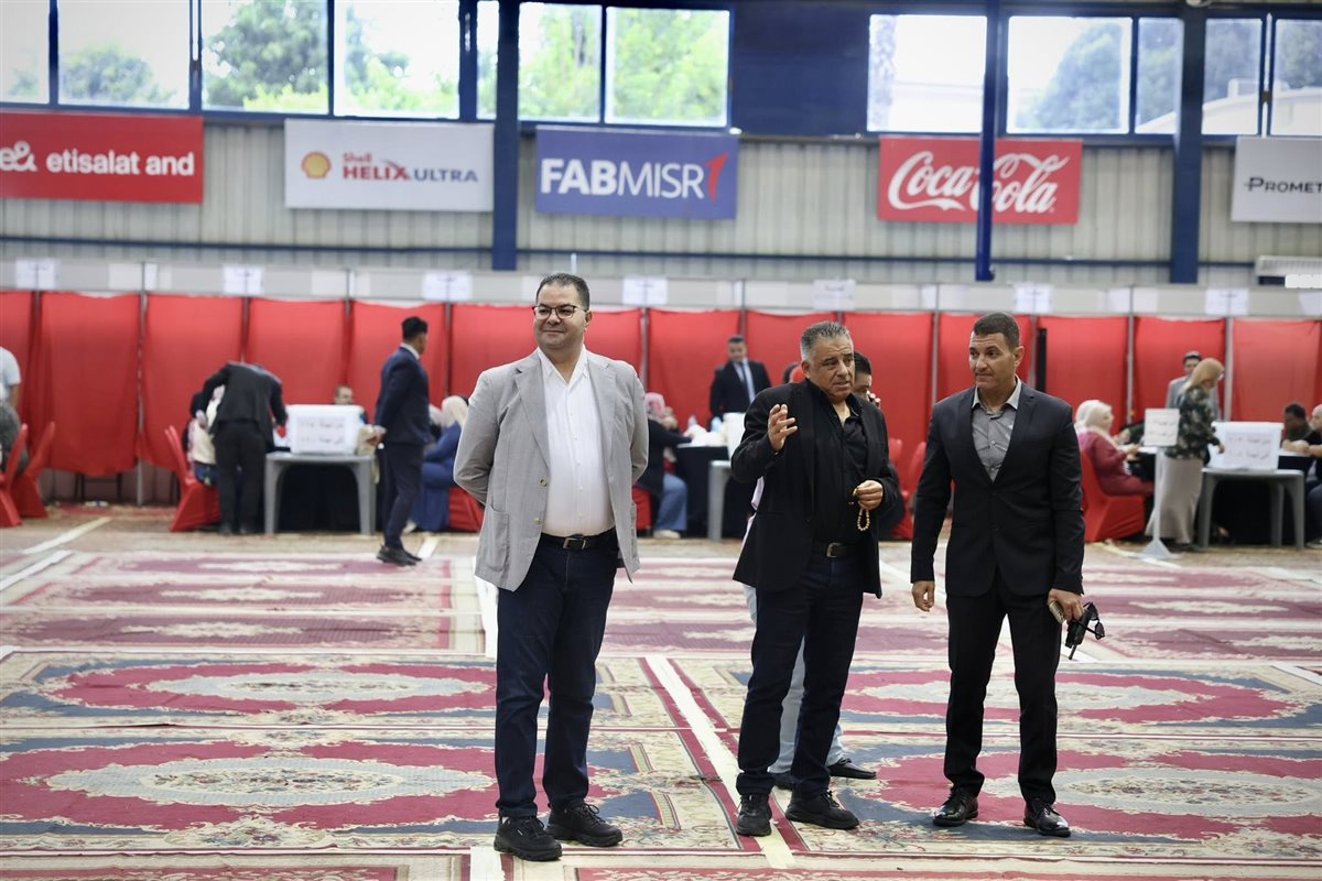 لقطات من الجمعية العمومية للنادي الأهلي للتصويت على تعديلات لائحة النظام الأساسي