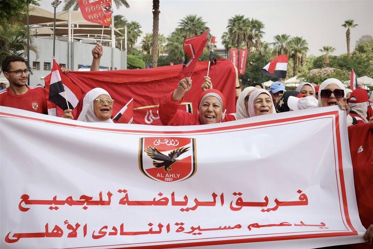 لقطات من الجمعية العمومية للنادي الأهلي للتصويت على تعديلات لائحة النظام الأساسي