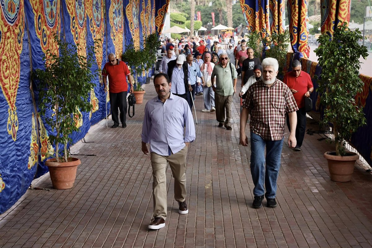 لقطات من الجمعية العمومية للنادي الأهلي للتصويت على تعديلات لائحة النظام الأساسي